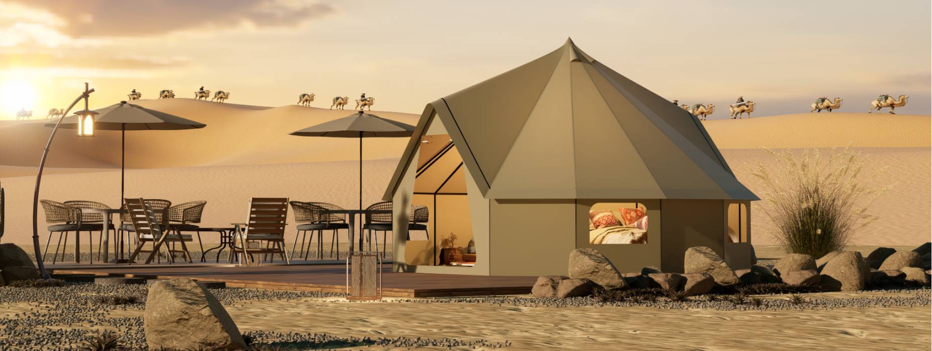 聂拉木县露营酒店帐篷产品